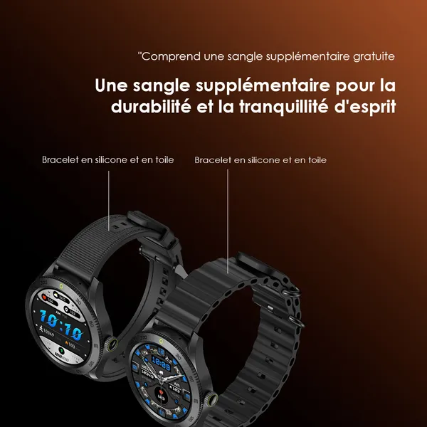 Watch Nova RN 1.43‘’ Amoled Rotating Bezel Control Smart Watch image 3