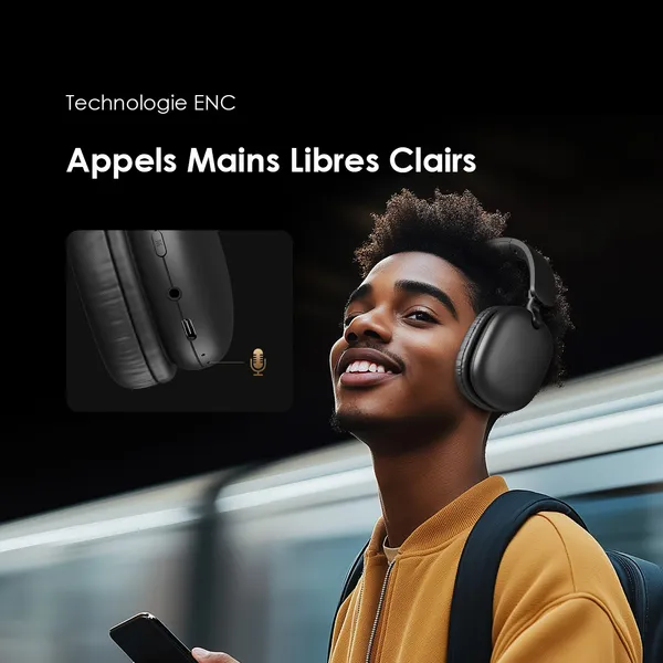 BoomPop Lite Écouteurs supra-auriculaires sans fil ENC image 4