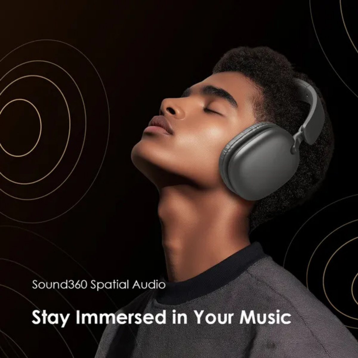 oraimo BoomPop Lite ENC Over-Ear Wireless Headphones image 6