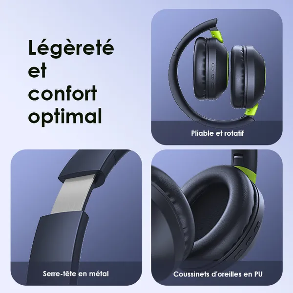 BoomPop2S Casque supra-auriculaires sans fil ENC image 8