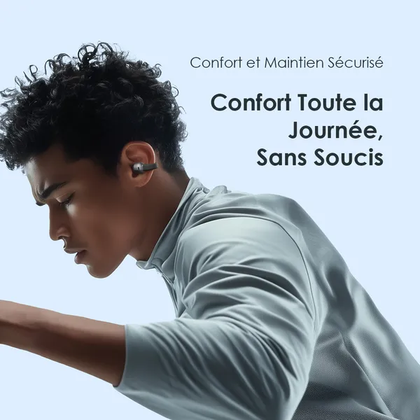 OpenSnap N Écouteurs Sans Fil Véritables à Conduction Ouverte image 3
