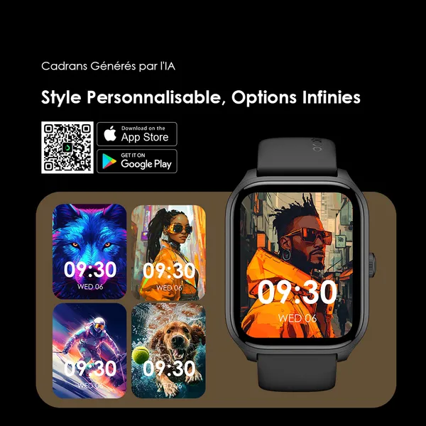Watch 5 Lite Montre intelligente IP68 HD 2,01 pouces image 9