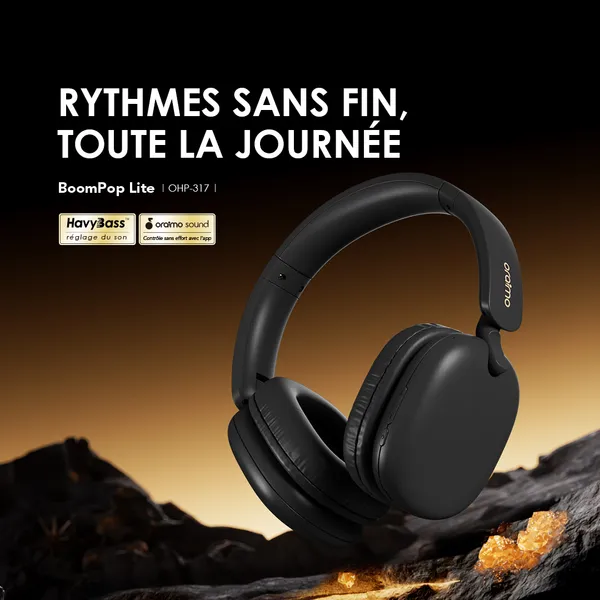BoomPop Lite Écouteurs supra-auriculaires sans fil ENC image 1