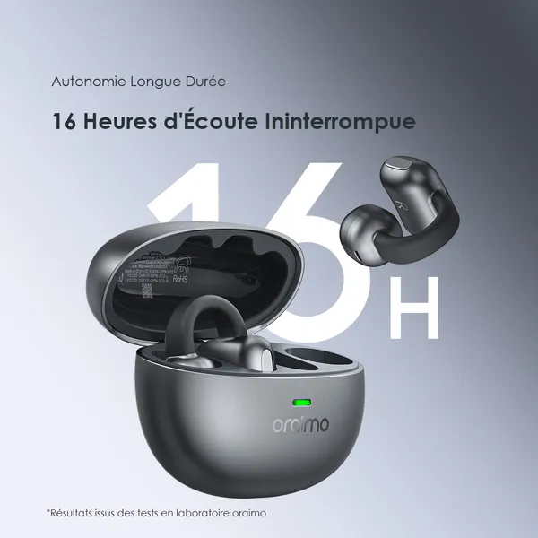 OpenSnap N Écouteurs Sans Fil Véritables à Conduction Ouverte image 7