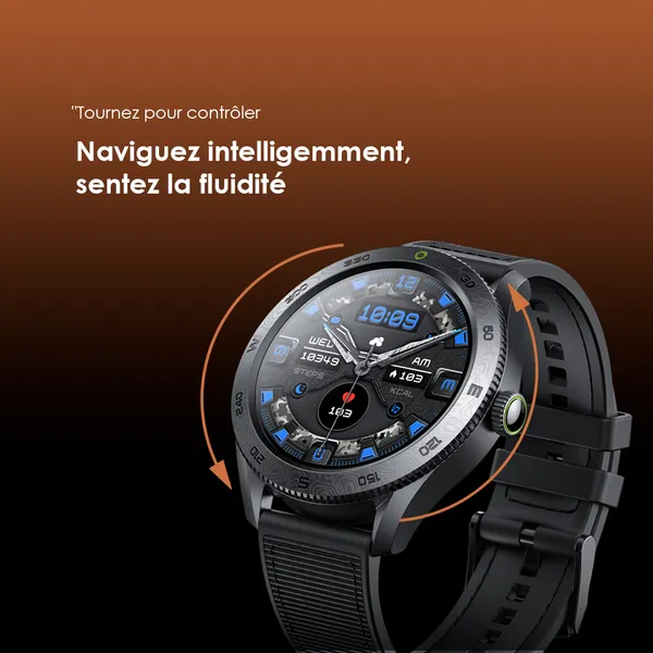 Watch Nova RN 1.43‘’ Amoled Rotating Bezel Control Smart Watch image 7